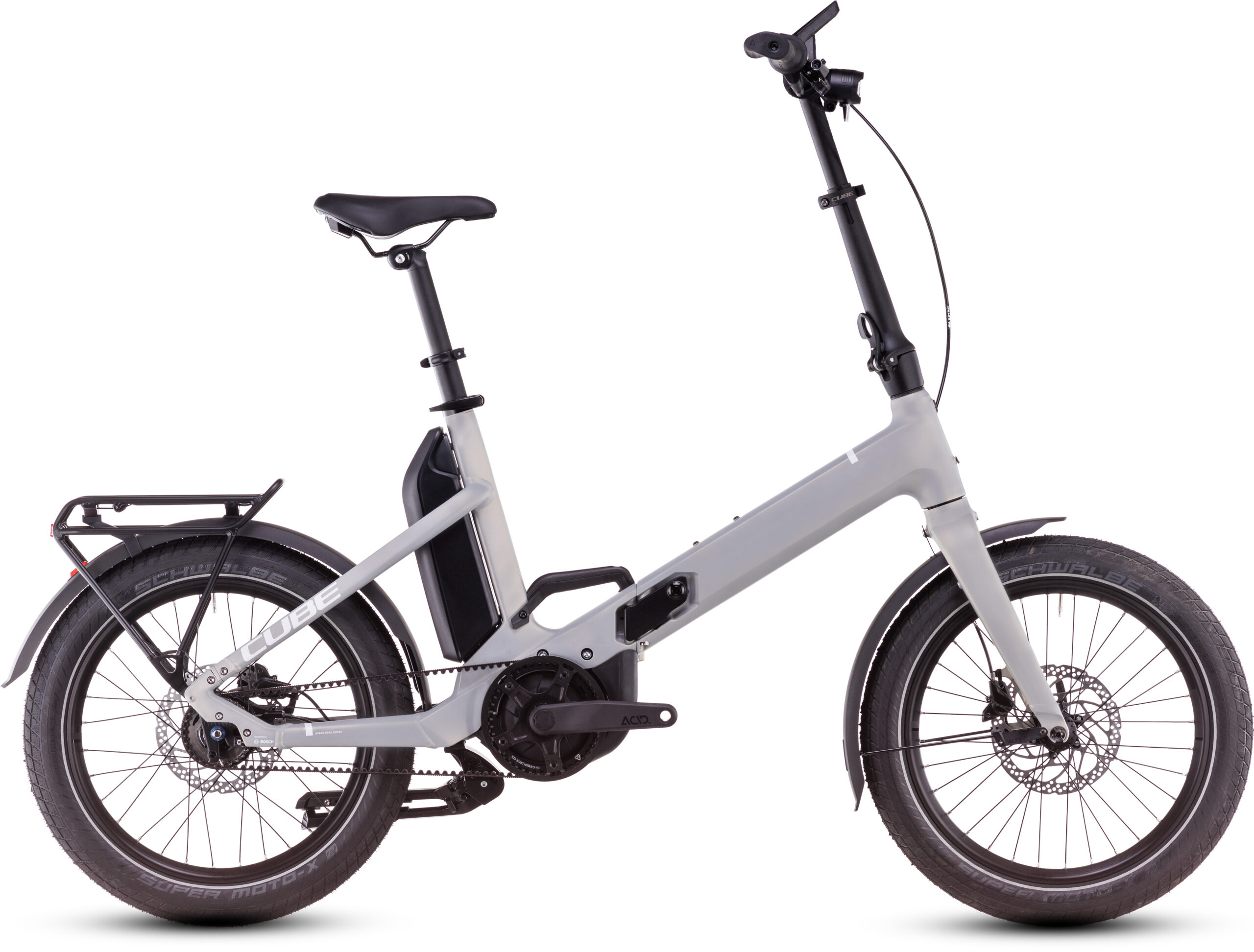 cube-fold-hybrid-comfort-500-2026-pearlysilver-n-white-folding-ebike Bicicleta Eléctrica Plegable Cube Fold Hybrid Comfort 500 2026 – Pearlysilver'n'White - Imagen 1