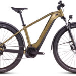 Bicicleta Eléctrica MTB Cube Reaction Hybrid Performance 500 Allroad 2026 – Goldenlime'n'Black